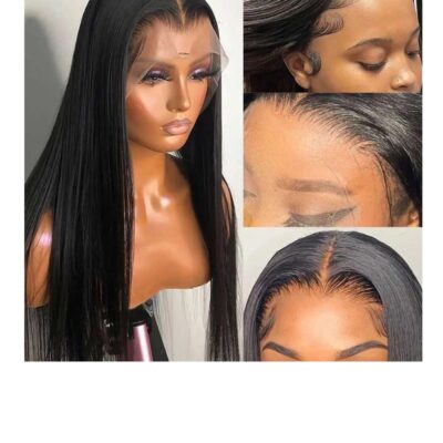 Brazilian Virgin Human Hair Wig - Natural Color, Premium Quality