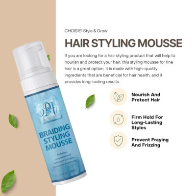 Melting Hair Mousse – Lightweight, Hydrating & Long-Lasting Hold