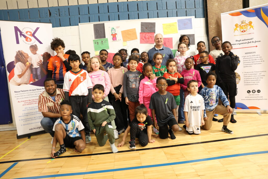 Journée de persévérance scolaire pour les jeunes du soccer NSK