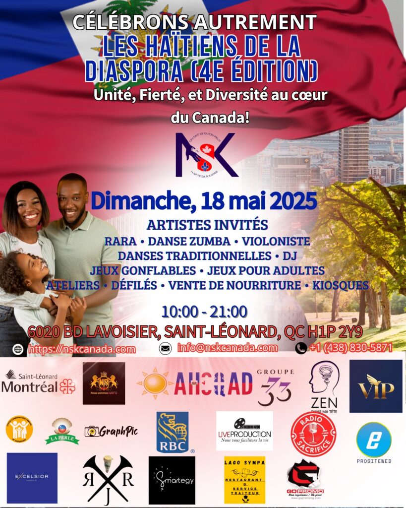 4e édition de notre célébration de la Fête du Drapeau haïtien