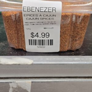 épice à Cajun 125g