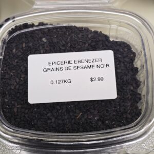 Grain de sésame noir 0.127kg