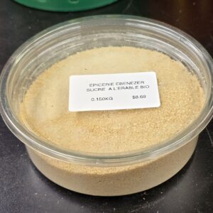 Sucre à l’érable bio 0.150kg