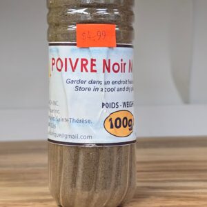Poivre noir MOULU