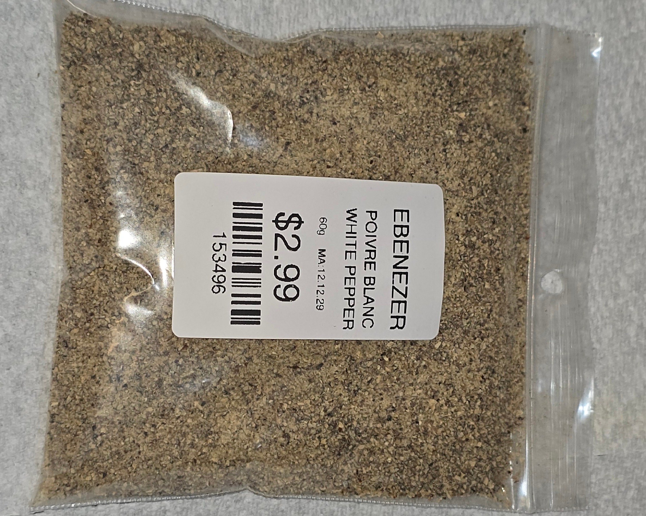 Poivre Blanc Moulu Authentique – Image 2