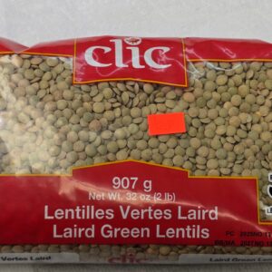 Lentilles Vertes laird Sèches