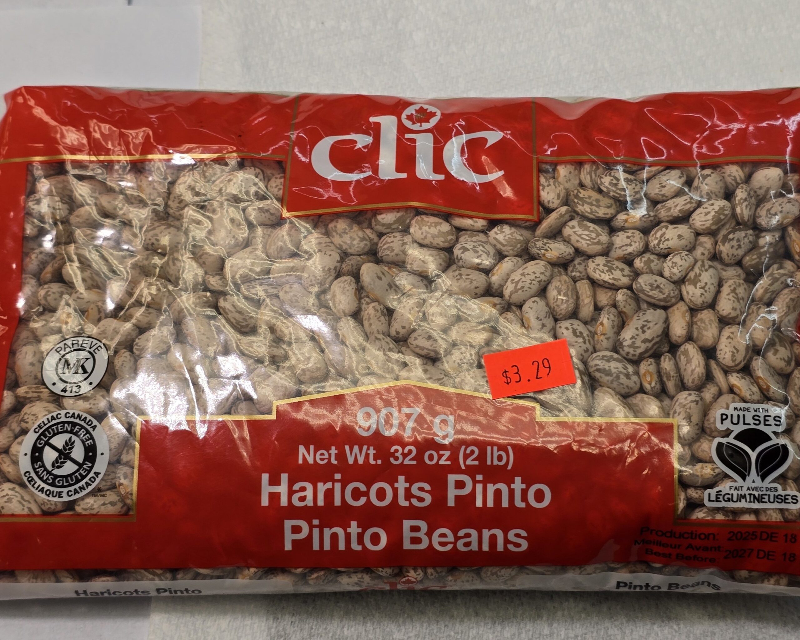 Haricot Pinto Sec