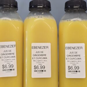 Jus Gingembre Et Curcuma