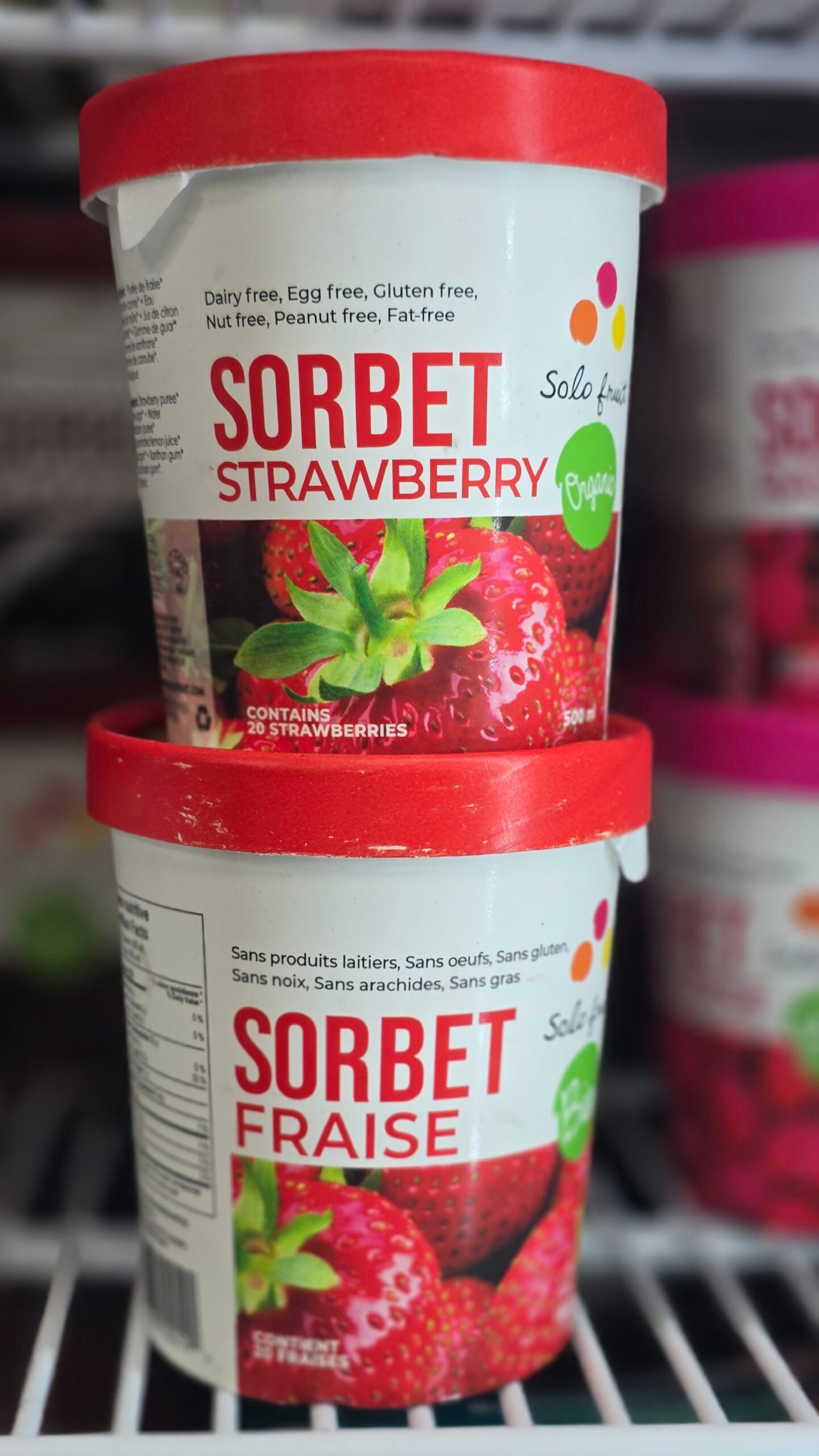 Sorbet Fraise