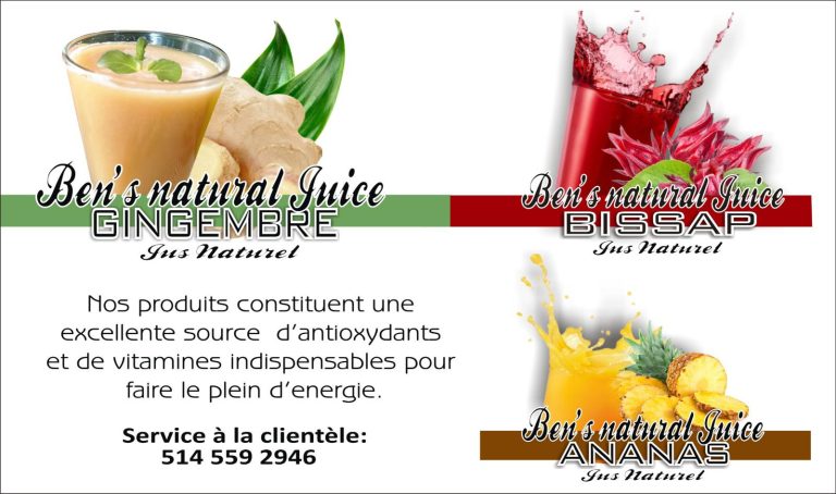 Ben&rsquo;s Natural Juice