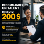 Opportunités d’emploi chez Prositeweb