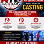 NTV Global Canada recrute des journalistes, reporters et réalisateurs télé à temps partiel