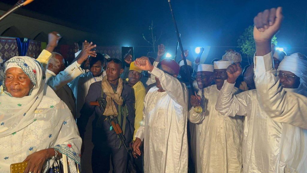 Le secrétaire général national du Mouvement Patriotique du Salut, Mahamat Zene Bada remercie la population du Ouaddaï