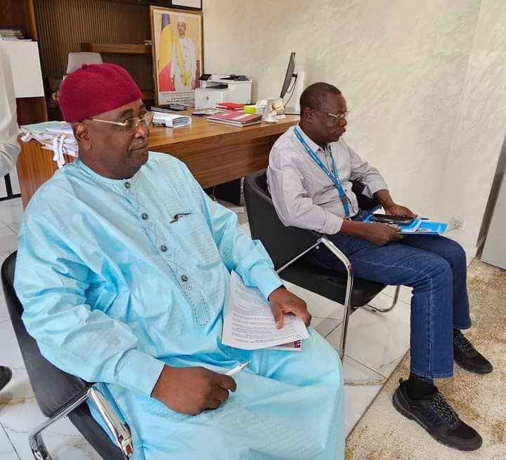 Le ministre de l&rsquo;éducation a réçu représentant résident de l&rsquo;UNICEF au Tchad
