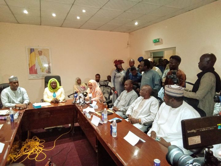 Installation officielle de Mme Haoua Abdelkarim Ahmadaye comme Secrétaire d’État aux infrastructures chargée de l’entretien routier au Tchad