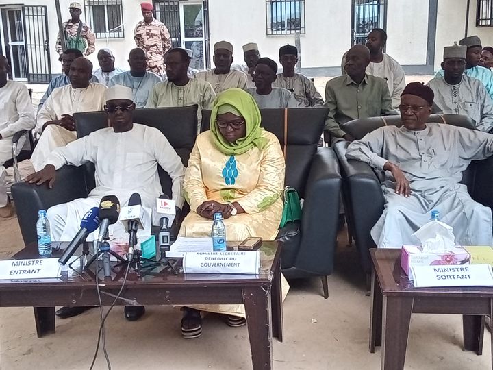 TCHAD : Passation de charges au Ministère de l&rsquo;environnement