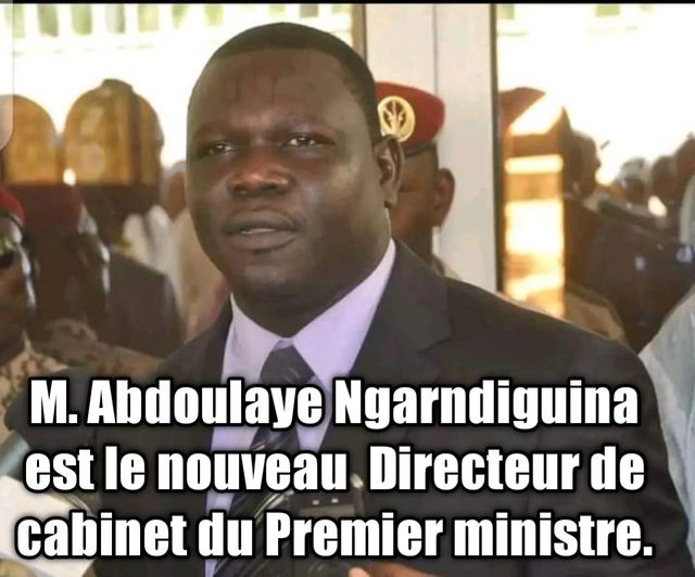 TCHAD : Nomination d&rsquo;un Dircab à la primature 8