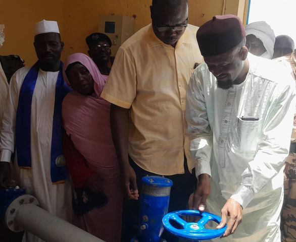 Abéché: Lancement de pompage et raccordement du puit de DABANÏR
