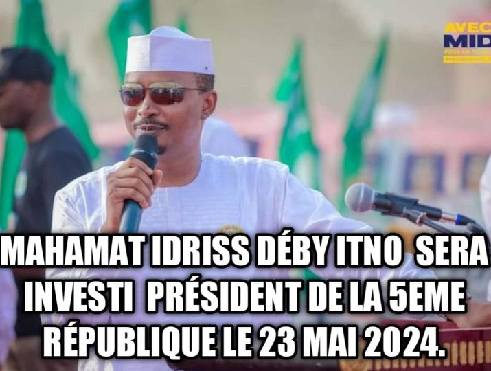 TCHAD: investiture du nouveau président