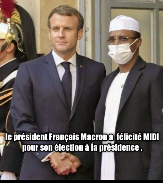 Coopération Tchad-Français : Macron a félicité MIDI pour son élection