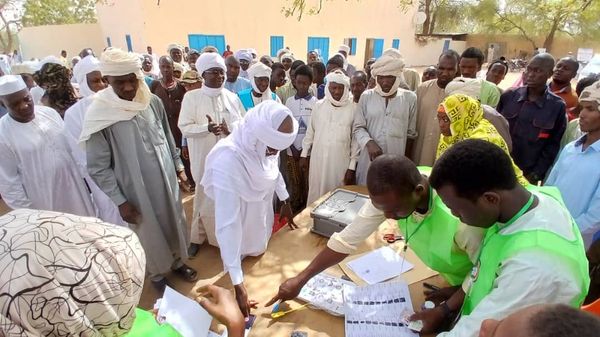 BATHA :Déroulement de vote à Oum-hadjer chef lieu du département de Batha Est