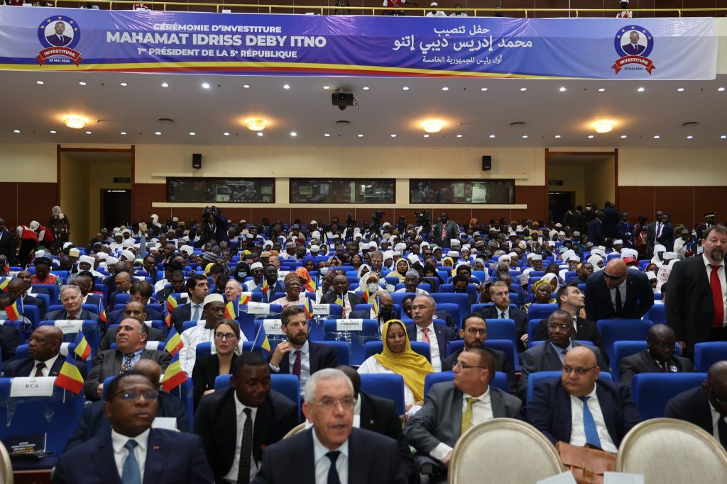 TCHAD :Cérémonie d&rsquo;investiture du président de la 5ème république MIDI.