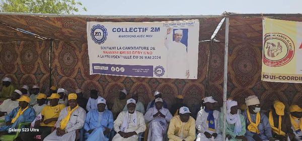 BATHA : Le chef de mission du Collectif 2M Dr Abdoulay Chaïbo a fait un grand meeting ce 03 Mai 2024 à Assafik