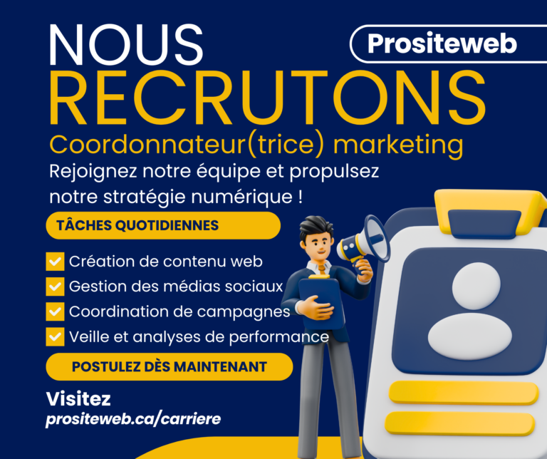 Coordonnateur(trice) marketing